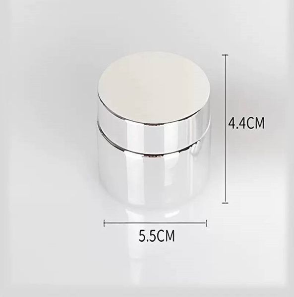 Банка скляна Сет 30 мл, 50 мл, Срібна 000-030320 фото